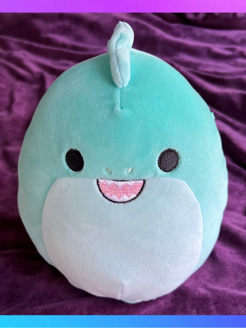 Squishmallow Sea Dinosaur Eel Plush Toy New Without Tags